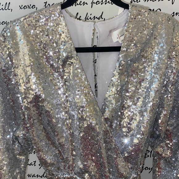 LISABETTE SEQUINED MINI DRESS - Picture 5 of 10